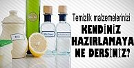 Ev yapımı temizlik malzemeleri